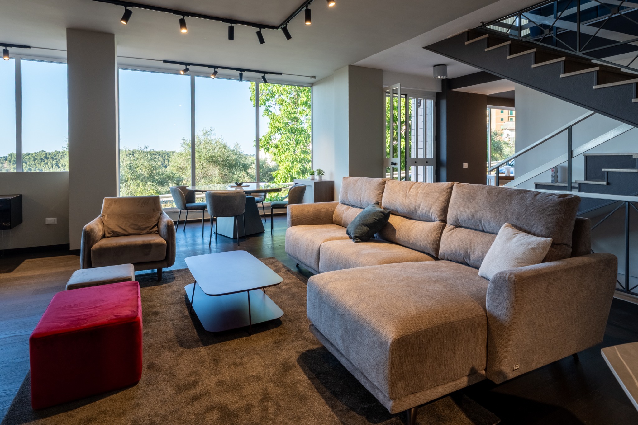 Ambiente esposto nello showroom